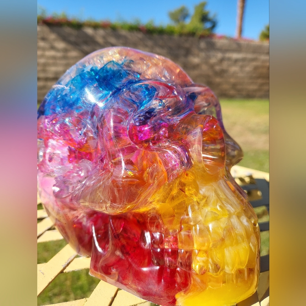 Starfire resin skull